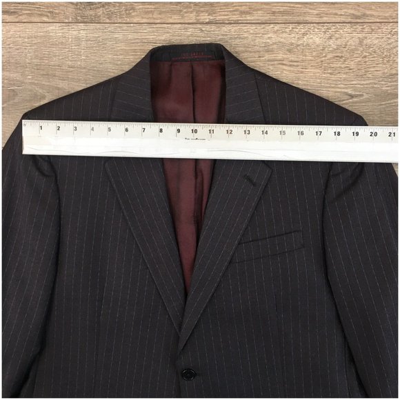 Ted baker Mens Suit‎ Jacket Blazer Sport Coat Two Button Wool 42L Casual Formal - Picture 9 of 13